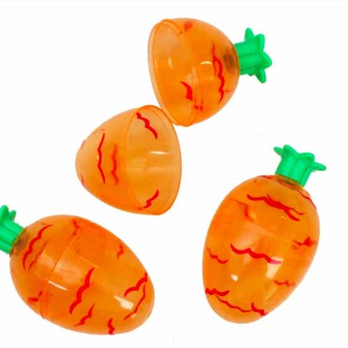 Reusable Fillable Easter Carrot Eggs 3 Pack