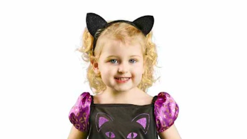 Wilko Halloween Cat Dress Costume 6-12 Months