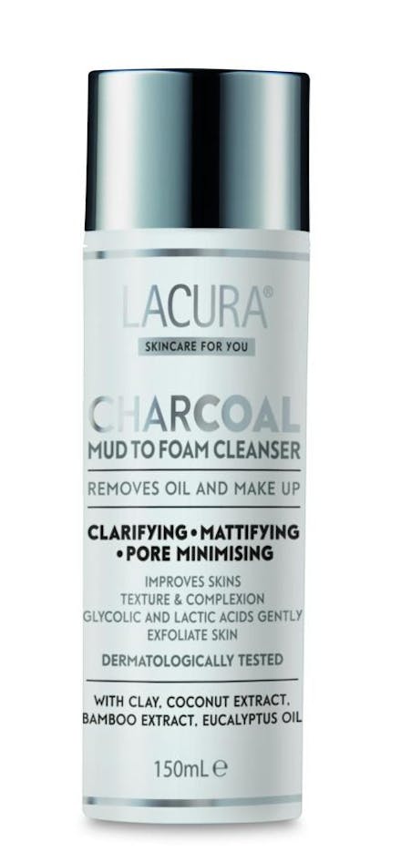 Charcoal Foaming Cleanser, £5.99, Aldi