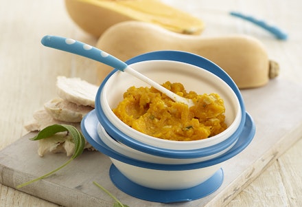 Chicken, Butternut Squash and Sage Purée Recipe by Annabel Karmel Chicken, Butternut Squash and Sage Purée Recipe by Annabel Karmel