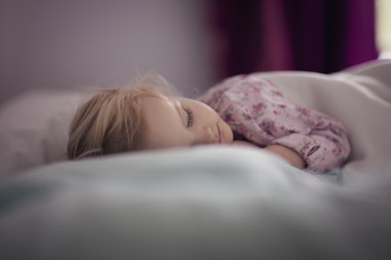 child sleeping mindfulness