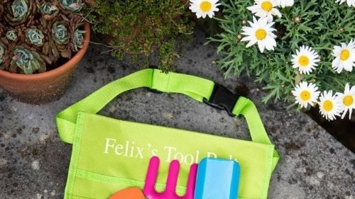 Childs Personalised Garden Tool Belt
