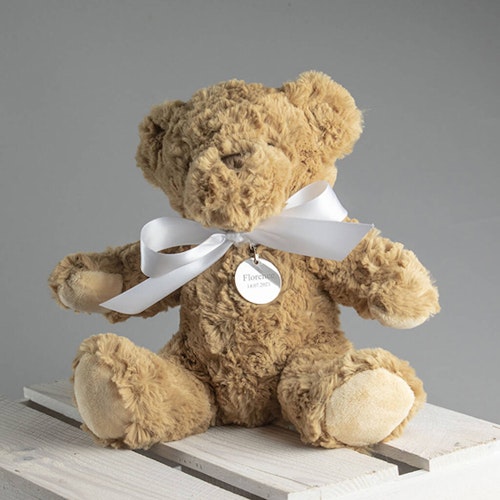 Personalised Bramble Christening Bear