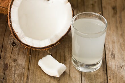 1) Coconut water Coconut water