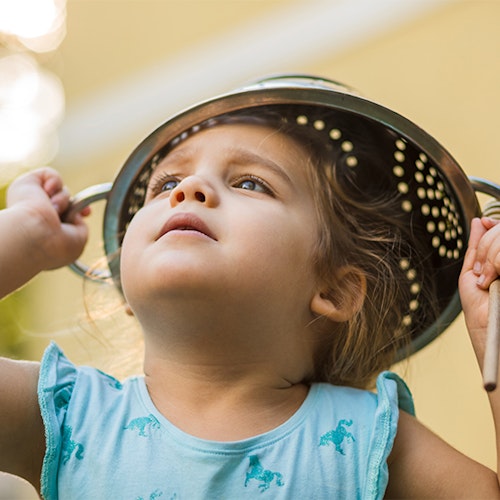 Colander fun