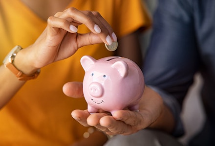 couple piggy bank