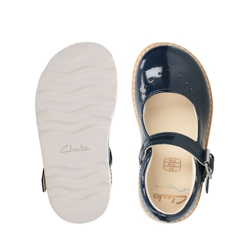Crown Jump Toddler Navy Patent