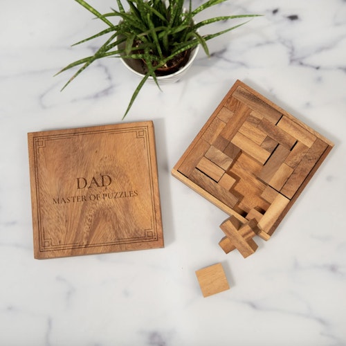 Dad Master of Puzzles Box