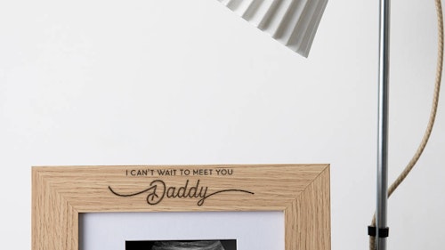 Dad-To-Be Baby Scan Photo Frame