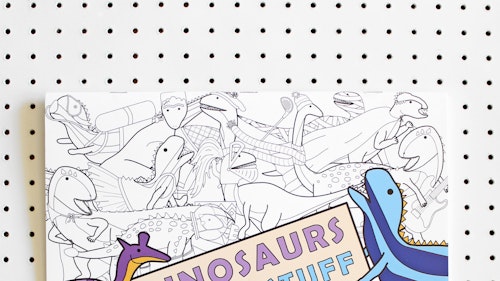 Dinosaur Colouring Book