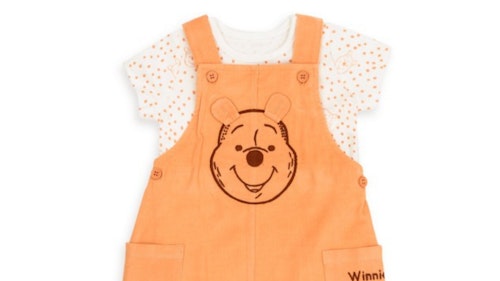 Winnie the Pooh Baby Dungaree and Body Suit Set
