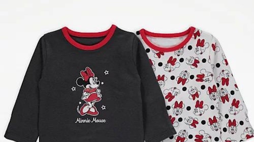 Disney Minnie Mouse Red Pyjamas 2 Pack