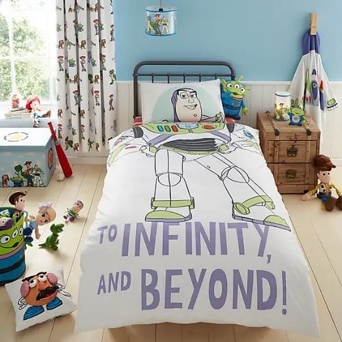 Disney Toy Story Character Reversible Single Duvet Cover and Pillowcase Set