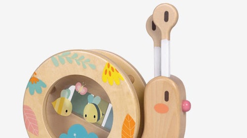 Janod Pure Pull-Along Snail