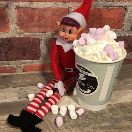 elf on chelf hot chocolate