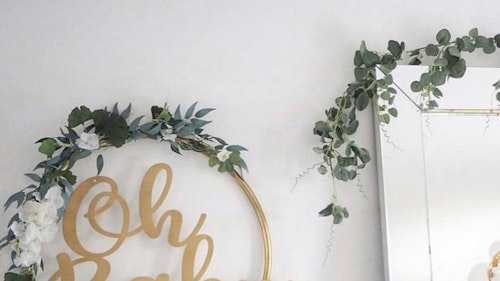 Wooden Name Sign