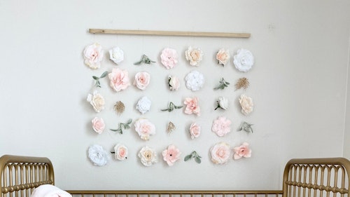 Nursery Flower Wall Hanging