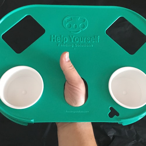 Help Yourself Feeding Tray For Twins