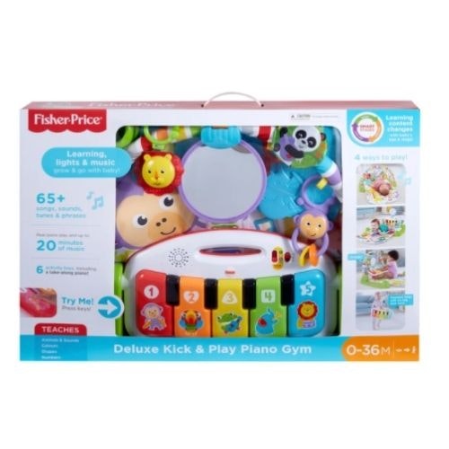 Fisher-Price Kick and Play Piano Gym