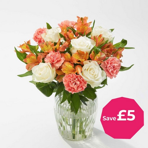 Flying Flowers Amber Delight Bouquet