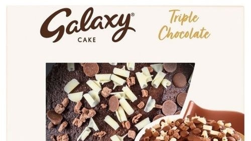 Galaxy Cake Triple Chocolate