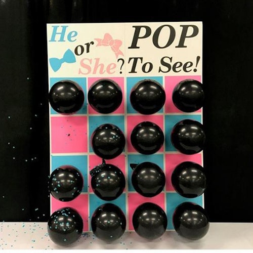 Gender Reveal Poster Board Game Kit
