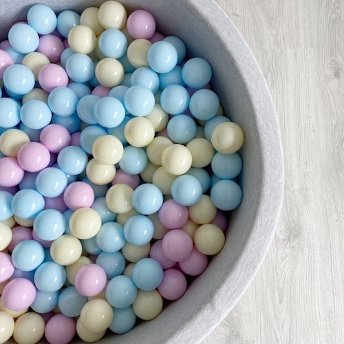 Grey Round Ball Pit