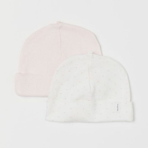 Hu0026amp;M 2-pack cotton hats