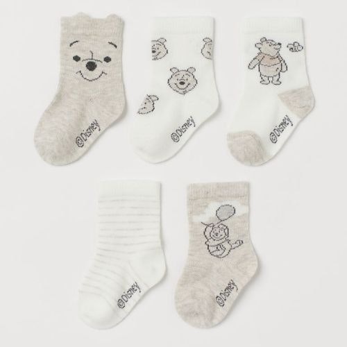 Hu0026amp;M 5-pack socks