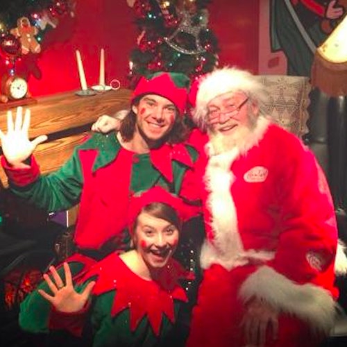 Father Christmas at Hamley’s