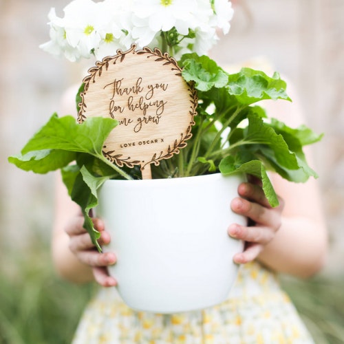 Hereu0026#039;s To Us u0026#039;Thank You For Helping Me Growu0026#039; Teacher Gift