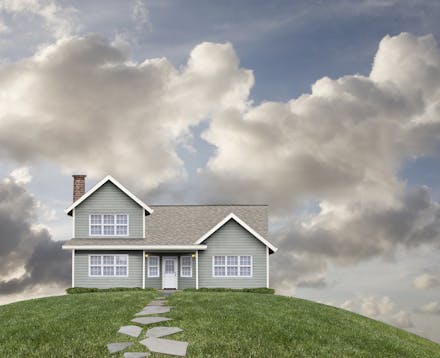 1) Living high up will give you a better functioning placenta?!! House on a hill