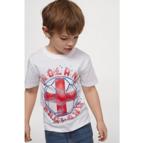 Hu0026amp;M Football-print T-shirt