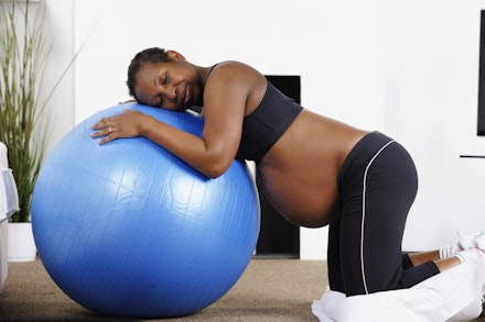 hugging ball position