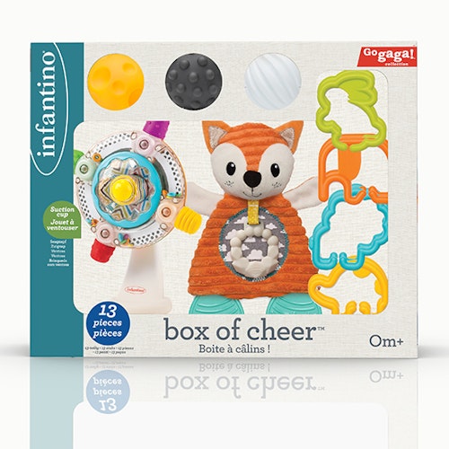 Infantino u2013 Four baby play sets to stimulate the senses