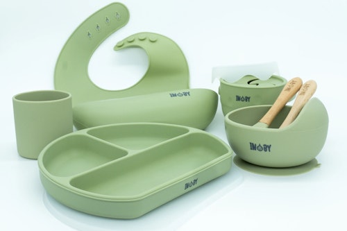INOBY silicone complete weaning set