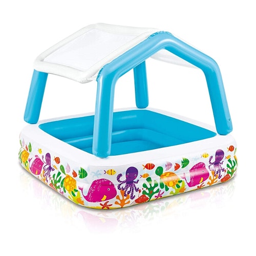 Intex Infant Inflatable Pool With Removable Shade