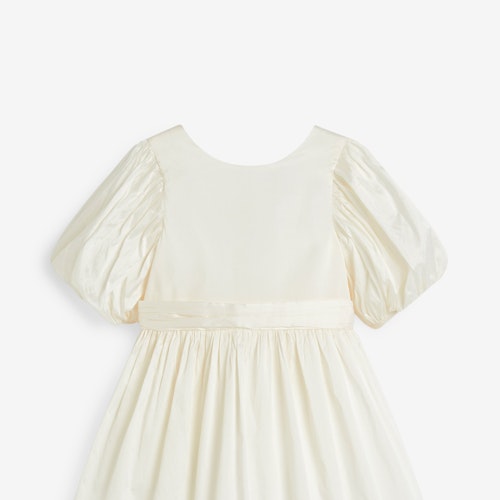Ivory Taffeta Dress