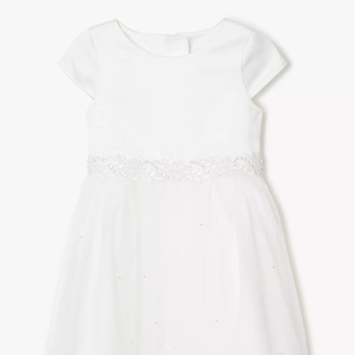 Sequin Belted Dress