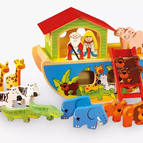 John Lewis u0026amp; Partners Wooden Noahu0026#039;s Ark Set