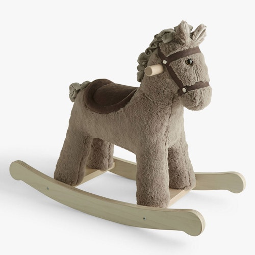 John Lewis & Partners Wooden Rocking Horse