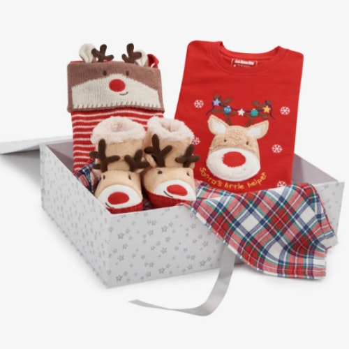 JoJo Maman Bebe Christmas Eve Pyjama Gift Set