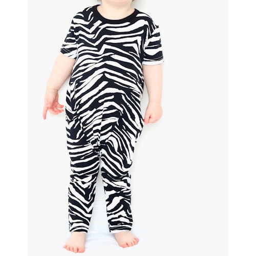 Joules Zebra-Print Playsuit