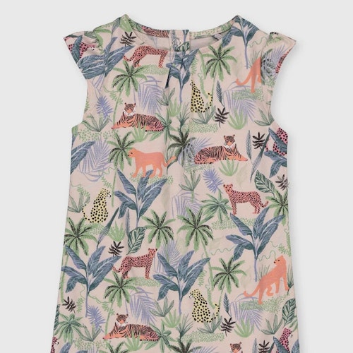 Jungle print romper