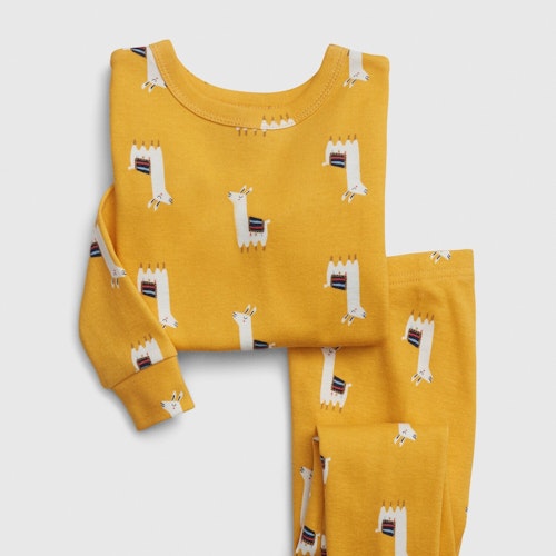 Kids Llama Long Sleeve PJ Set