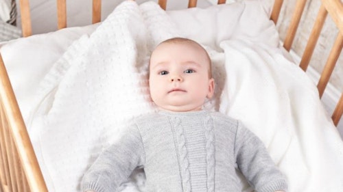Dandelion Cable Knitted Onesie
