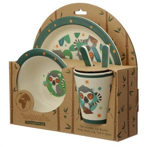 Bambootique Bamboo Kids Set Lemur