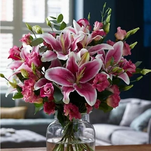 Lily u0026amp; Lisianthus Bouquet