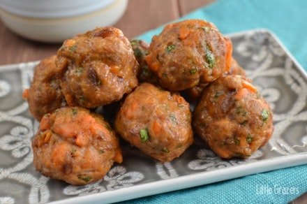 littlegrazers pork and sweet potato meatballs