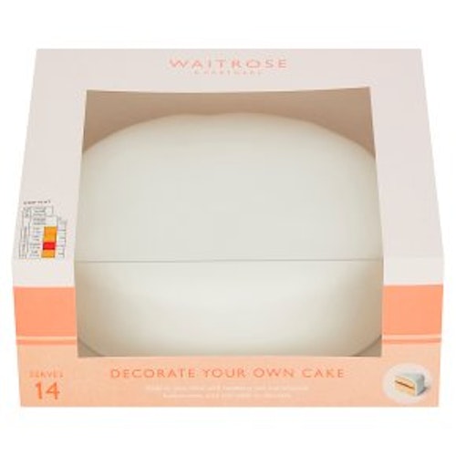 Waitrose Decorate Your Own Cake